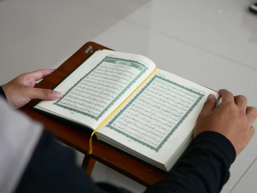 Sisters learning Quran online with a female teacher